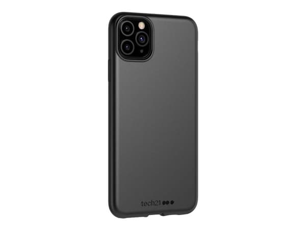 Tech21 Studio Colour - Baksidesskydd för mobiltelefon - svart - för Apple iPhone 11 Pro Max