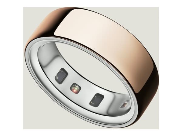 Oura Ring 4 - 12 - smart ring - Bluetooth LE - 4.7 g - rosagull
