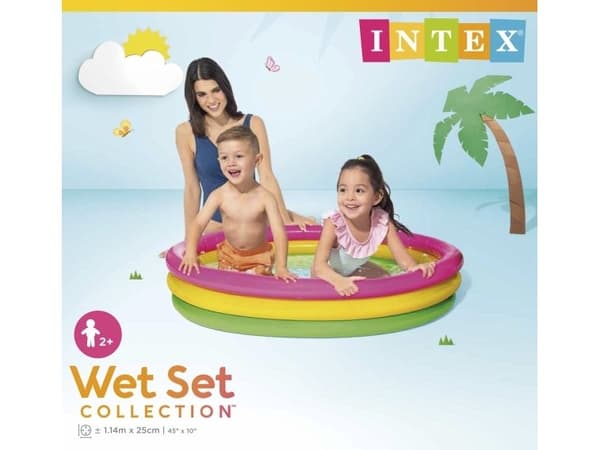Intex Sunset Glow Pool, 131L, 114x25 cm