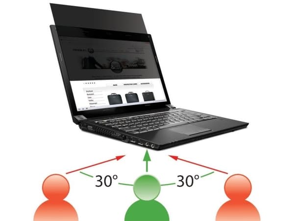 Mobilis - Notebookpersonvernsfilter - 15,6" bredde