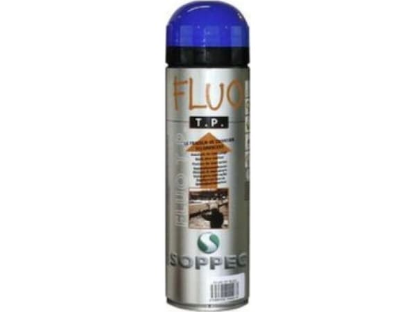 SOPPEC FLUO TP blå sprayfärg aerosol