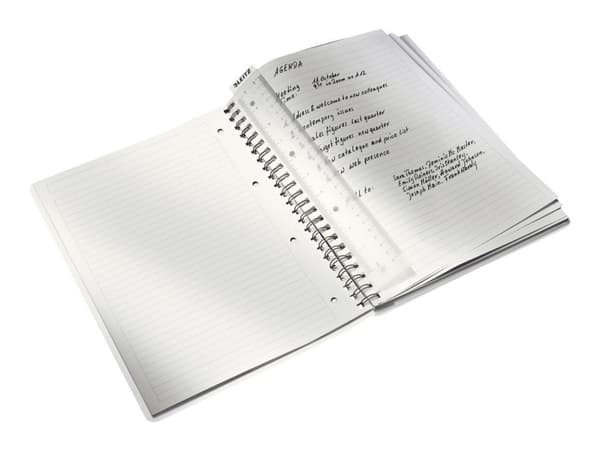 Notesblok Leitz WOW PP A4 linjeret 80 gram 80 ark Blå - (6 stk.)