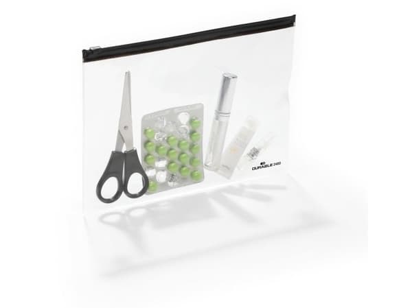 Durable 248001, Svart, Transparent, 5 styck