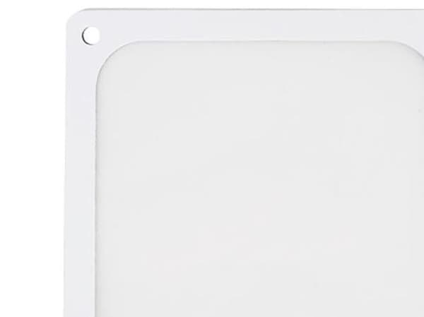 SilverStone FF143 - Suodatin systemsventilatorille - hvid