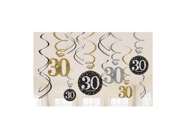 Loftspiraler 30 år Sparkling