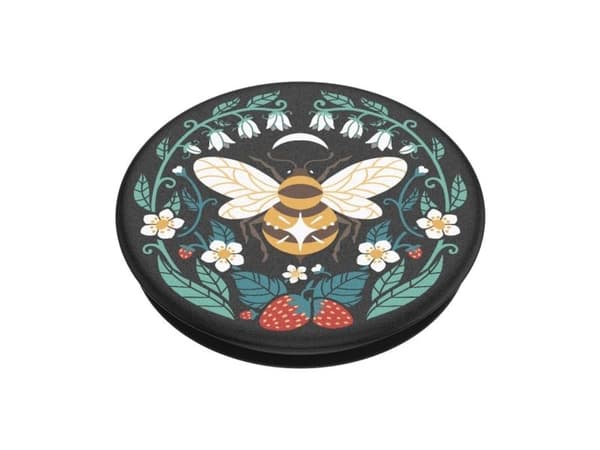 PopSockets 804149, Grepp, Svart, Multifärg, Varje varumärke, 1 styck