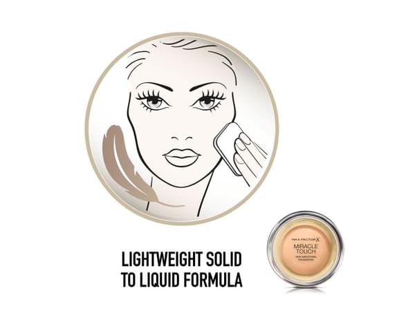 Max Factor Miracle Touch Powder Foundation 075 Golden 11.5g