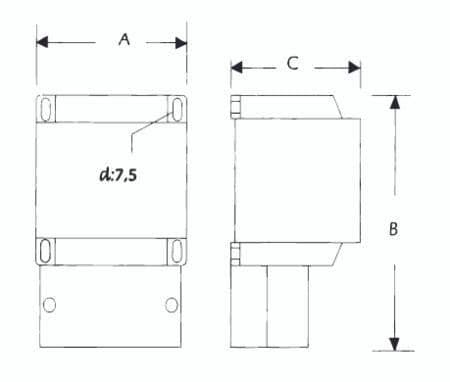 Transformer LF 66A -22012-GS  35VA