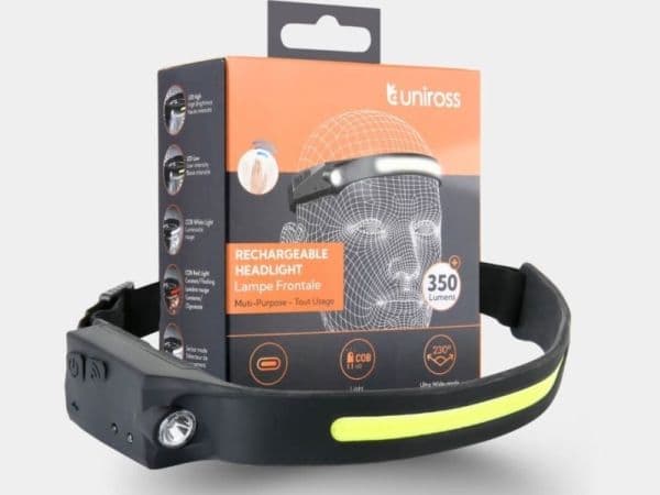 Uniross hodelykt 350 lm 230° sensor