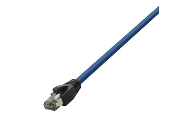 LogiLink CQ8066S, 3 m, Cat8.1, RJ-45, Blå