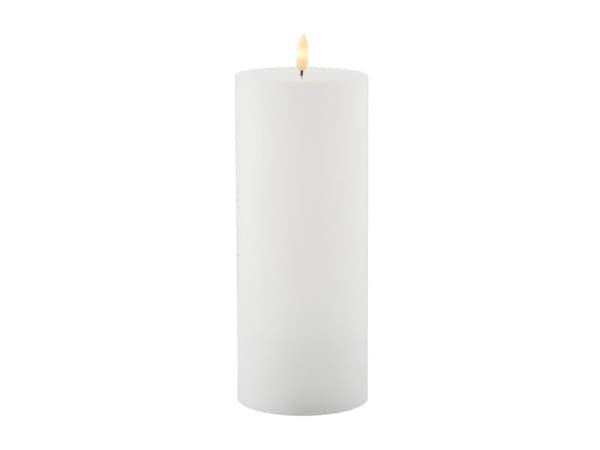 Sirius Sille Uppladdningsbar Ø10xH25cm, vit