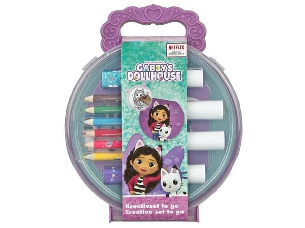 Coloring Set with Stickers in a Suitcase 14el
