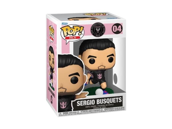 FUNKO POP! vinylfigur: Inter Miami - Sergio Busquets, 9 cm