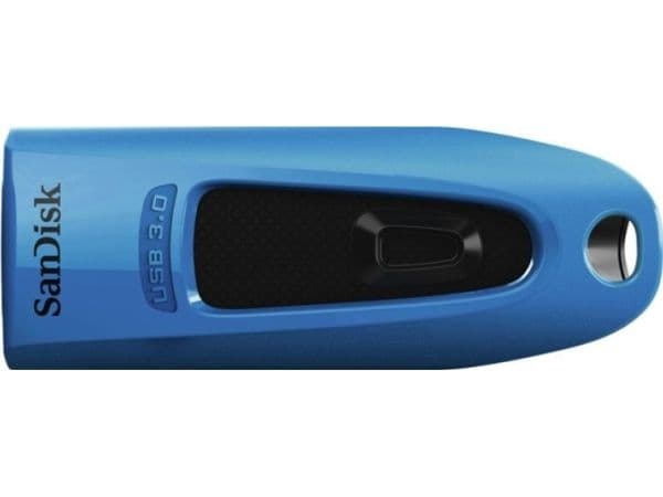 SanDisk Ultra - USB flash-enhet - 64 GB - USB 3.0 - blå