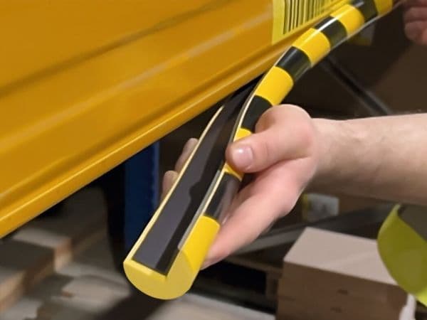 Durable 1110130 hörnskyddsprofil C25R magnetiskt