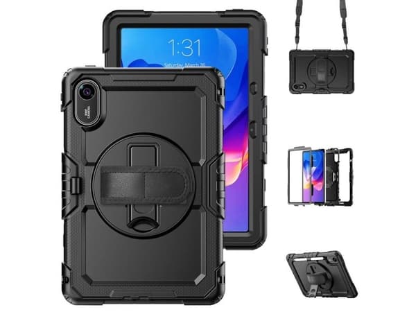 4kom.pl TECH-PROTECT SOLID fodral för surfplatta – Xiaomi Redmi Pad 2 11.0 (svart)