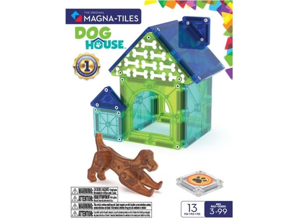 MAGNA-TILES Hundehus 13 Dele