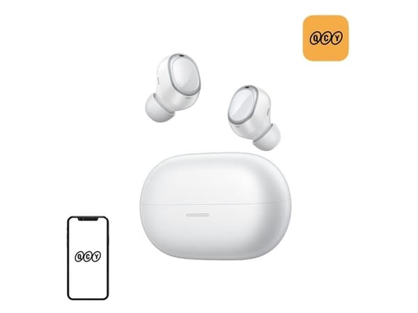 QCY Melobuds A30 Wireless Earbuds (White)
