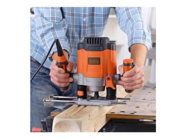 BLACK+DECKER - Dukkertfres - 1200 W