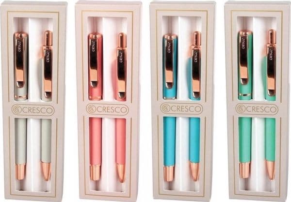 Cresco penna + kulspetspenna Master i etui 28