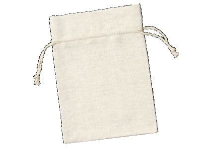 Folia 64101, Presentpåse, Vit, Monokromatiskt, Bomull, Polyester, 6 styck