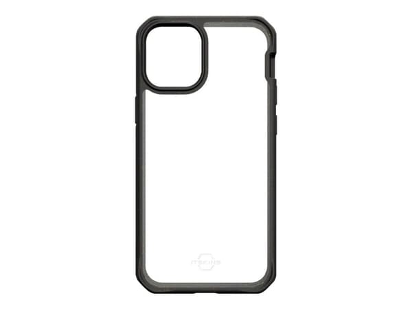 ITSKINS ITFERONPUREIP1267BTR, iPhone 12 Pro Max, Musta, Läpinäkyvä