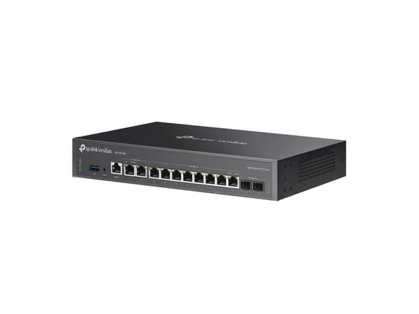 TP-Link Omada ER7412-M2, Ethernet WAN, 2.5 Gigabit Ethernet, Gigabit Ethernet, Sort