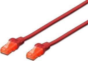 DIGITUS Professional - Patch-kabel - UTP - CAT 5e - röd