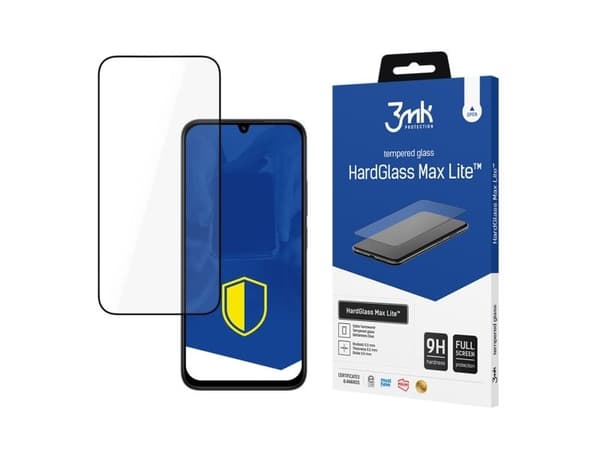 3mk HardGlass Max Lite | Black til Redmi note 15 Pro