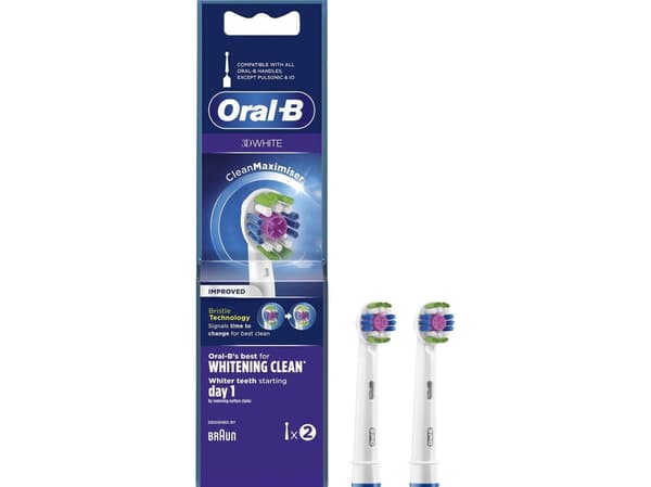 Oral-B børstehode til elektrisk tannbørste CleanMaximiser EB18-2 2 stk