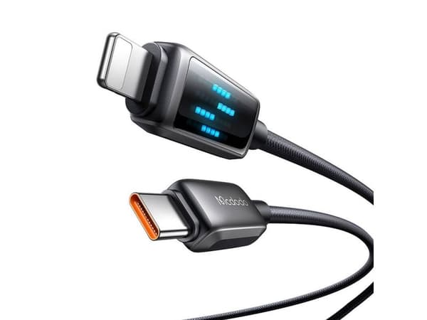 Mcdodo CA-2630 USB-C til Lightning-kabel, 36 W, LED-skjerm, 1,2 m