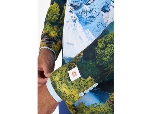 OppoSuit Bob Ross blazer