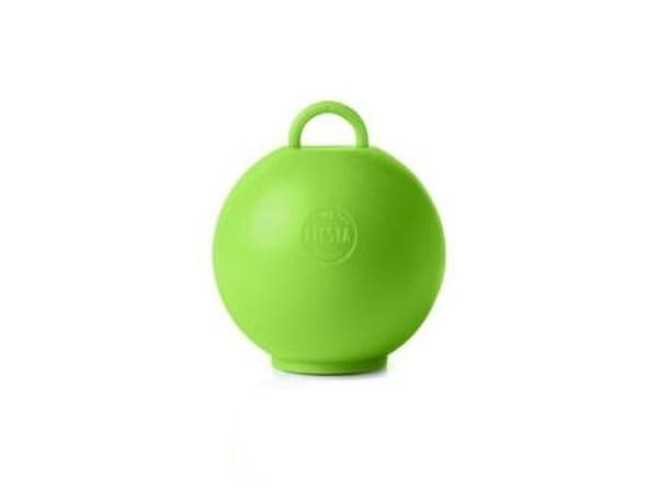 Lime vihreä pallo ilmapallo paino