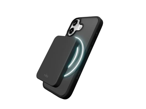 Etui Puro Gradient TPU kompatybilne z MagSafe na iPhone 17 - sort