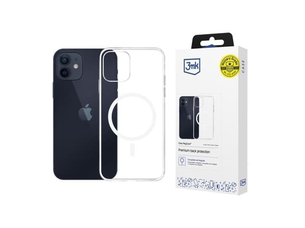 3mk klar MagCase til Apple iPhone 12/12 Pro - transparent