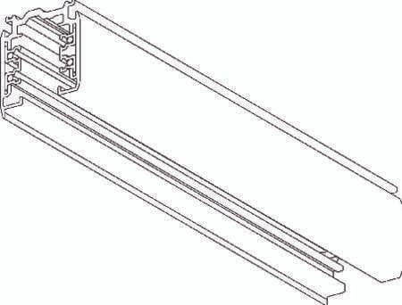3-vaiheinen virtakisko 4 m XTS4400-2