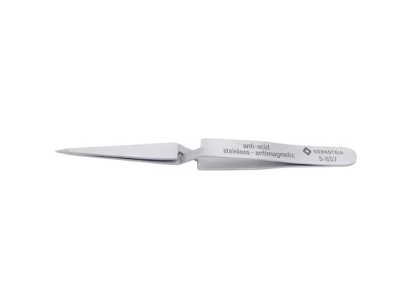 Bernstein 5-857, Rustfritt stål, Rustfritt stål, Flat, Rett, 1 stk