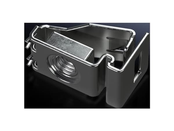 Rittal 4166.500, Korgmutter, paket, Rostfritt stål, VX, 20 styck