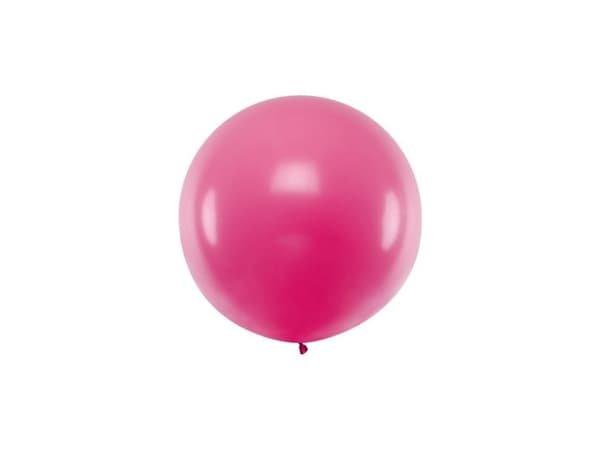 Fuchsiafärgad jumboballong, 1 st