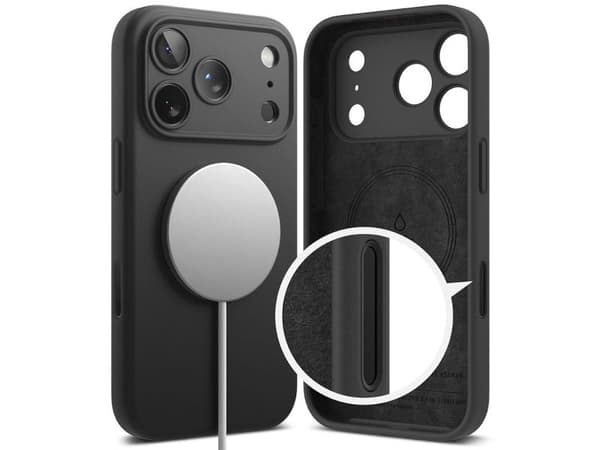 Ringke Silicone Magnetic Magsafe iPhone 17 Pro black