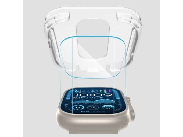 Tech-Protect härdat glas Tech-Protect EASY SET+ 2-pack för Apple Watch Ultra 1/2 (49 mm) CLEAR