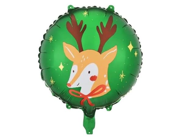 Folieballon med rensdyr