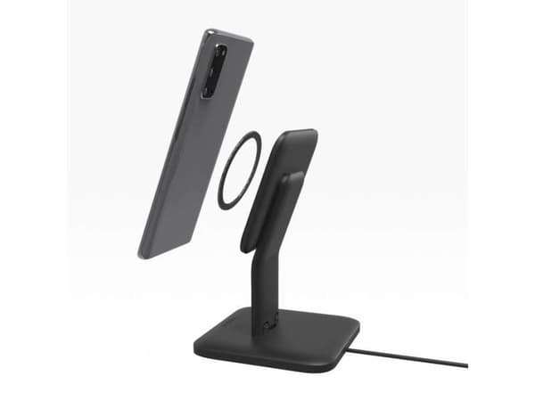 mophie snap+ wireless stand, Innendørs, Trådløs lading, Sort