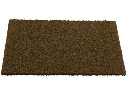 Nylonslibeark rød 125x225mm meget fin