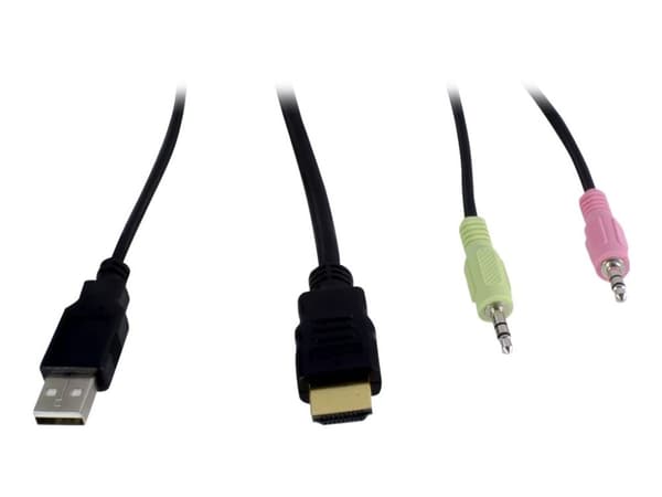 Argus KVM AS-22HA - KVM / lydsvitsj - 2 x KVM/lyd - stasjonær