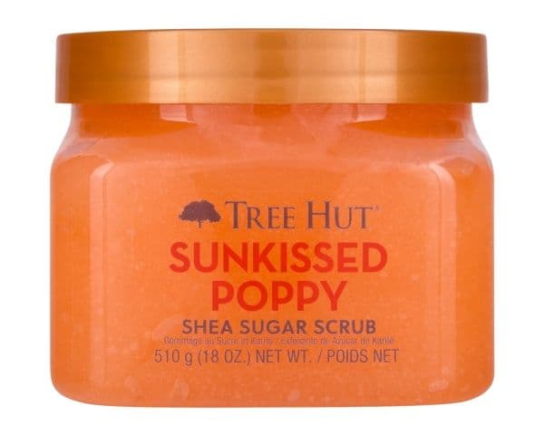 Tree Hut Sunkissed Poppy Shea Sugar Scrub 18 oz