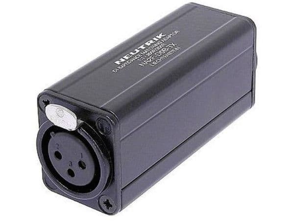 Neutrik XLR / RCA, RCA, XLR, Sort