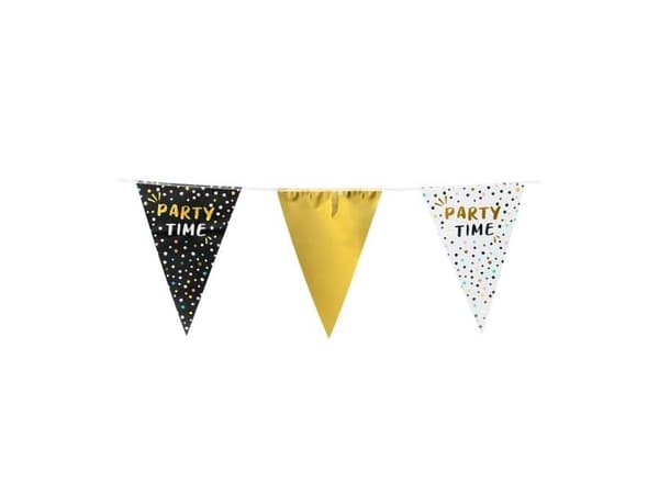 Party Time vimpelguirlande