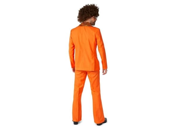 Orange disko-dräkt