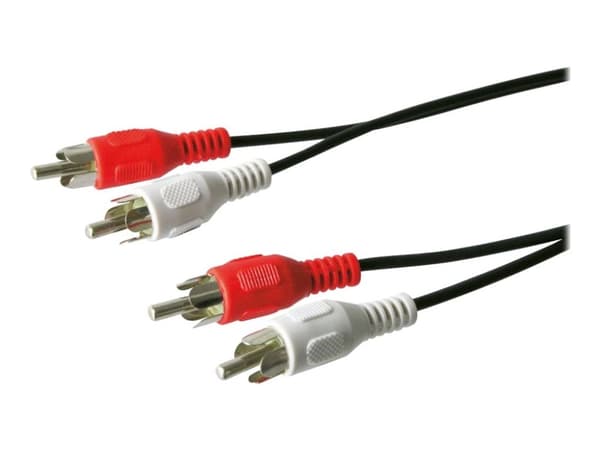 MicroConnect - Äänikaapeli - RCA han til RCA han - 1,5 m